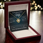 To My Beautiful Wife- I Love You Forever & Always- Necklace