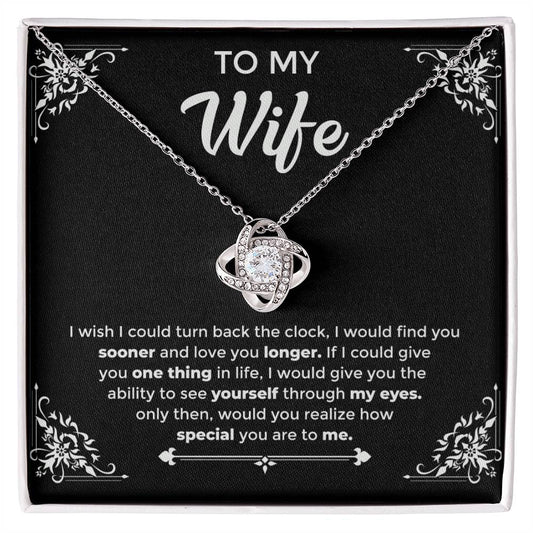 To My Soulmate- I Love You, Forever And Always- Necklace